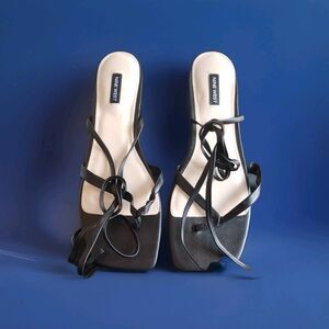 Nine West Ankle Wrap Sandals